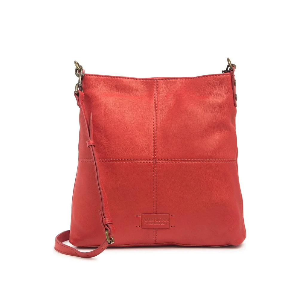 American Leather Co. Virginia Feed Crossbody Tandoori